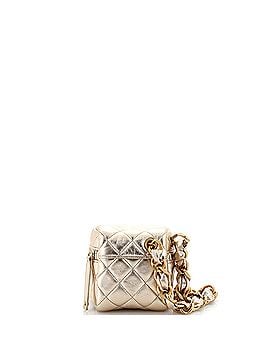 Chanel CC Cube Zip Clutch with Chain Handle Quilted Lambskin (view 2)