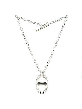 Hermès Chaine d'Ancre Reponse Pendant Necklace Sterling Silver Very Large (view 1)