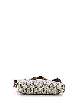 Gucci Interlocking G Patch Zip Messenger Bag GG Coated Canvas Small (view 2)