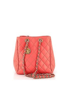 Chanel Medallion Charm Bucket Bag Quilted Calfskin Small (view 1)