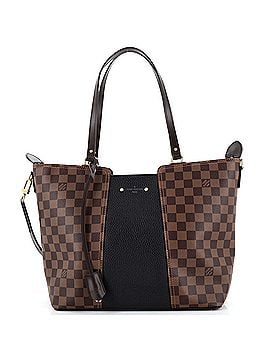 Louis Vuitton Jersey Handbag Damier with Leather (view 1)