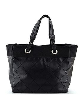 Chanel Biarritz Tote Quilted Coated Canvas Large (view 1)