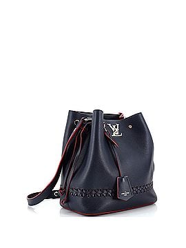 Louis Vuitton Lockme Bucket Bag Braided Leather (view 2)