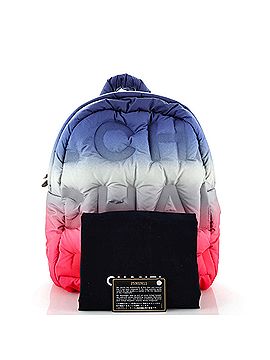 Chanel Doudoune Backpack Embossed Nylon Medium (view 2)