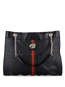 Gucci Rajah Chain Tote Leather Large (view 1)