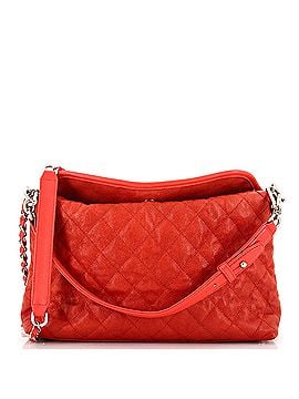Chanel French Riviera Hobo Quilted Caviar Small (view 1)