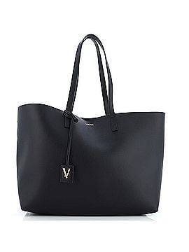 Versace Virtus Open Tote (Outlet) Leather Large (view 1)