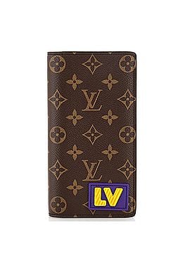 Louis Vuitton Brazza Wallet Limited Edition LV Rubber Monogram Canvas (view 1)