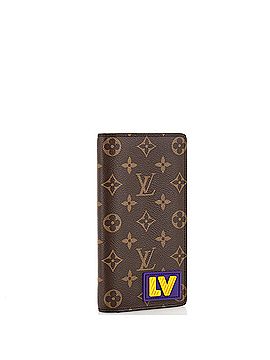 Louis Vuitton Brazza Wallet Limited Edition LV Rubber Monogram Canvas (view 2)