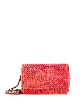 Chanel Timeless Wallet on Chain Quilted Tweed (view 1)