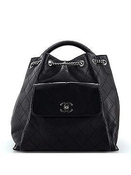 Chanel Urban Luxury Backpack Quilted Calfskin Large (view 1)