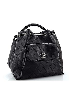 Chanel Urban Luxury Backpack Quilted Calfskin Large (view 2)