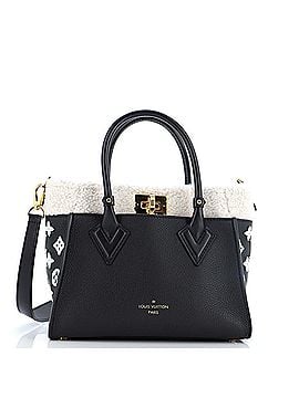 Louis Vuitton On My Side Tote Leather with Shearling PM (view 1)