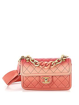 Chanel Sunset On The Sea Flap Bag Quilted Caviar Small (view 1)