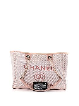 Chanel Deauville Tote Mixed Fibers Small (view 2)