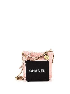 Chanel 22 Chain Hobo Quilted Calfskin Mini (view 2)