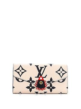 Louis Vuitton Sarah Wallet Limited Edition Crafty Monogram Empreinte Giant (view 1)