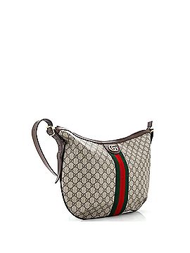 Gucci Ophidia Half Moon Hobo GG Coated Canvas Large (view 2)