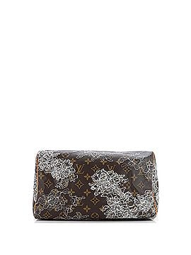 Louis Vuitton Speedy Handbag Limited Edition Monogram Dentelle 30 (view 2)