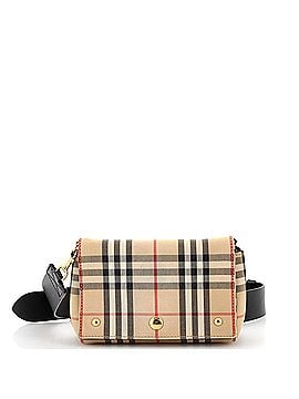 Burberry Hackberry Shoulder Bag Vintage Check Canvas Small (view 1)