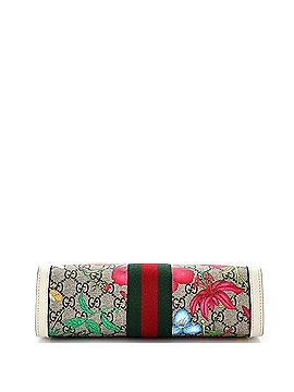 Gucci Ophidia Chain Shoulder Bag Flora GG Coated Canvas Small (view 2)