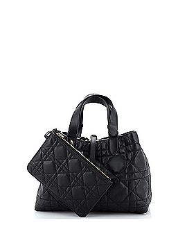 Christian Dior Toujours Tote Bag Macrocannage Quilt Calfskin Medium (view 2)