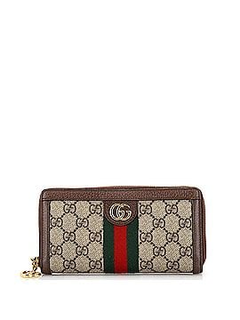 Gucci Ophidia Zip Around Wallet GG Coated Canvas (view 1)
