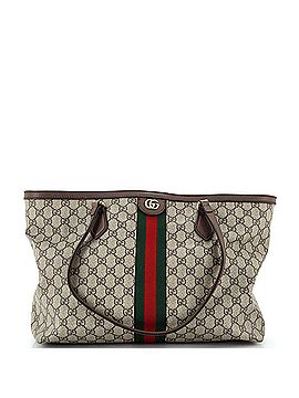 Gucci Ophidia Shopping Tote GG Coated Canvas Medium (view 1)