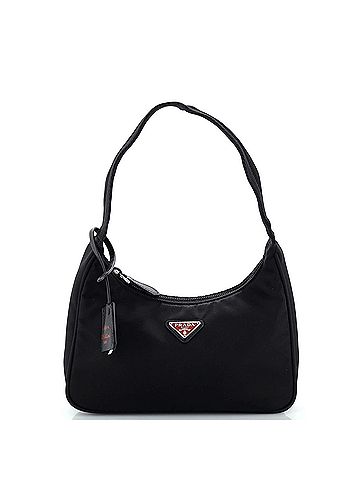 Prada hobo nylon outlet bag