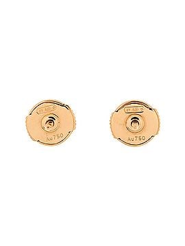 Cartier D'amour Stud Earrings 18K Rose Gold and Diamond Medium (view 2)