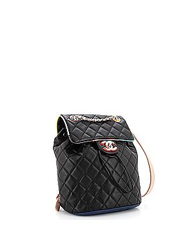 Chanel Cuba Urban Spirit Backpack Quilted Lambskin Small (view 2)