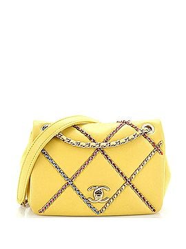 Chanel Entwined Chain Flap Bag Quilted Lambskin Small (view 1)