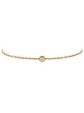 Cartier D'Amour Bracelet 18K Rose Gold and Diamond Small (view 1)