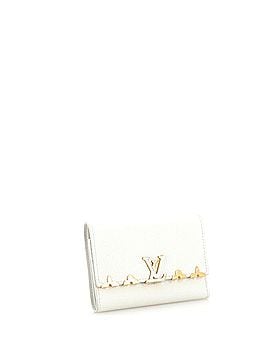 Louis Vuitton Capucines Wallet Leather with Embellished Detail Compact (view 2)