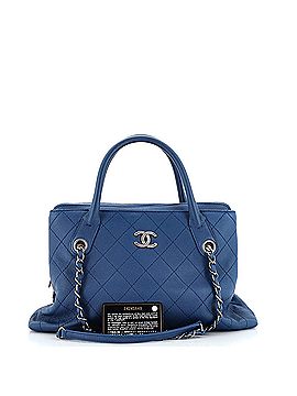 Chanel Urban Shopping Tote Quilted Caviar Large (view 2)