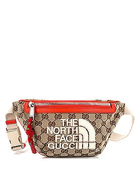 Gucci x The North Face Zip Belt Bag GG Canvas with Leather (view 1)