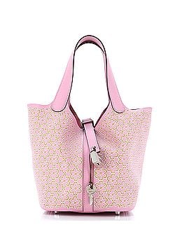 Hermès Picotin Lock Bag Lucky Daisy Printed Swift PM (view 1)