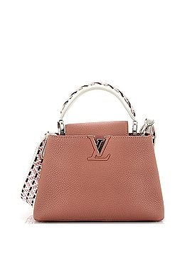 Louis Vuitton Capucines Bag Leather with Woven Detail BB (view 1)