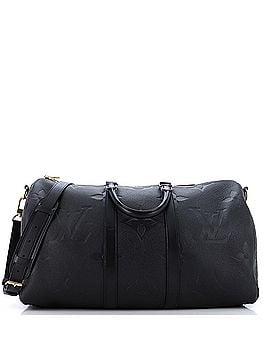 Louis Vuitton Keepall Bandouliere Bag Monogram Empreinte Giant 45 (view 1)
