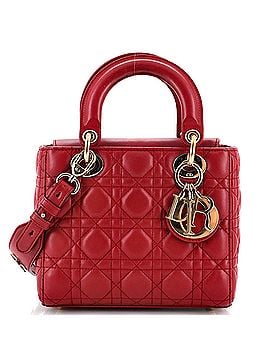Christian Dior My Lady Dior Bag Cannage Quilt Lambskin (view 1)