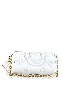 Louis Vuitton Papillon Handbag Bubblegram Leather BB (view 1)