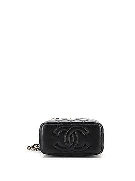 Chanel Charming Handle Vanity Case with Chain Quilted Lambskin Small (view 2)