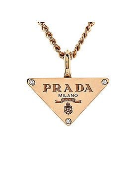 Prada Eternal Gold Pendant Necklace 18K Rose Gold with Diamonds (view 1)
