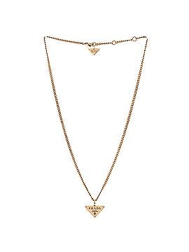 Prada Eternal Gold Pendant Necklace 18K Rose Gold with Diamonds (view 2)