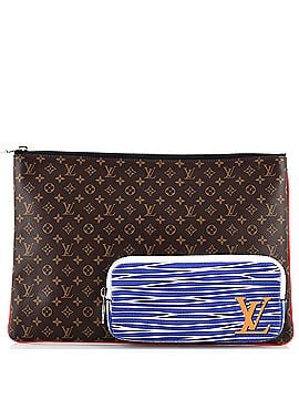 Louis Vuitton Pochette A4 Multipocket Pouch Monogram Canvas and Printed Leather (view 1)