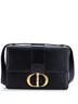 Christian Dior 100% Leather Black 30 Montaigne Flap Bag Leather One Size - photo 1