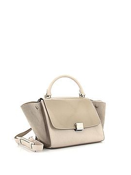 Céline Trapeze Bag Patent with Leather Small (view 2)