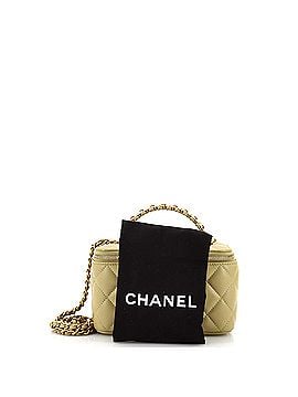 Chanel Pick Me Up Top Handle Vanity Case with Chain Quilted Lambskin Small (view 2)