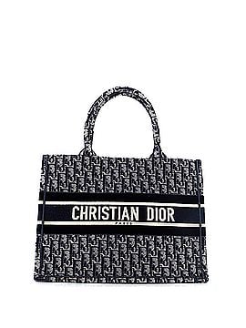 Christian Dior Book Tote Oblique Velvet Small (view 1)