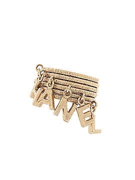 Chanel Letters Stackable 6 Ring Set Metal (view 2)